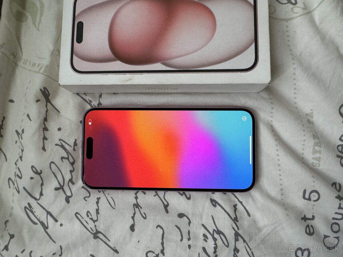 Predám IPhone 15 Plus max 256gb