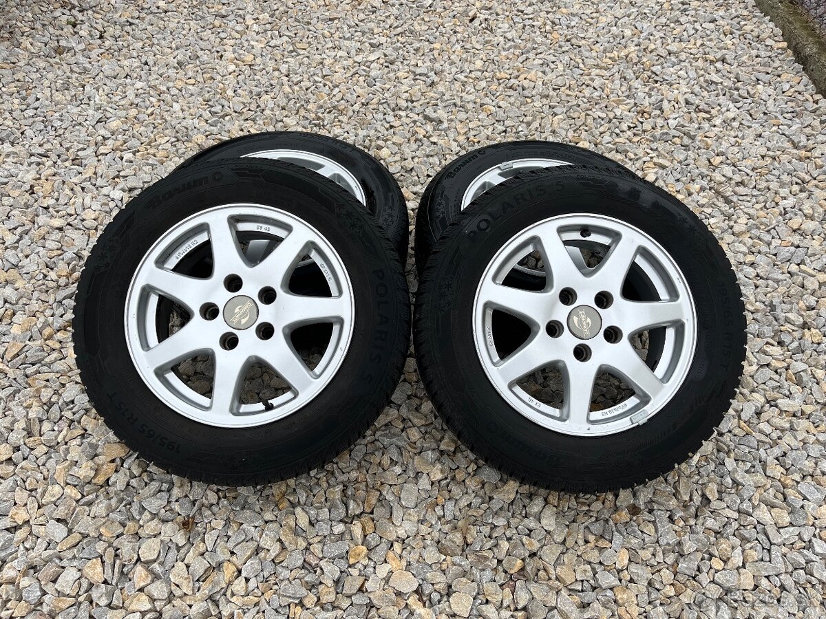 Zimná sada alu diskov 5x112 R15