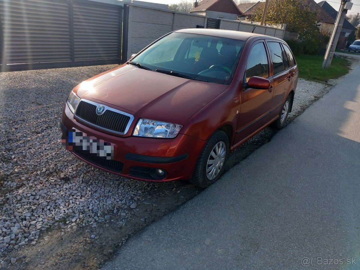 Škoda fabia 1.2 htp 47kW combi