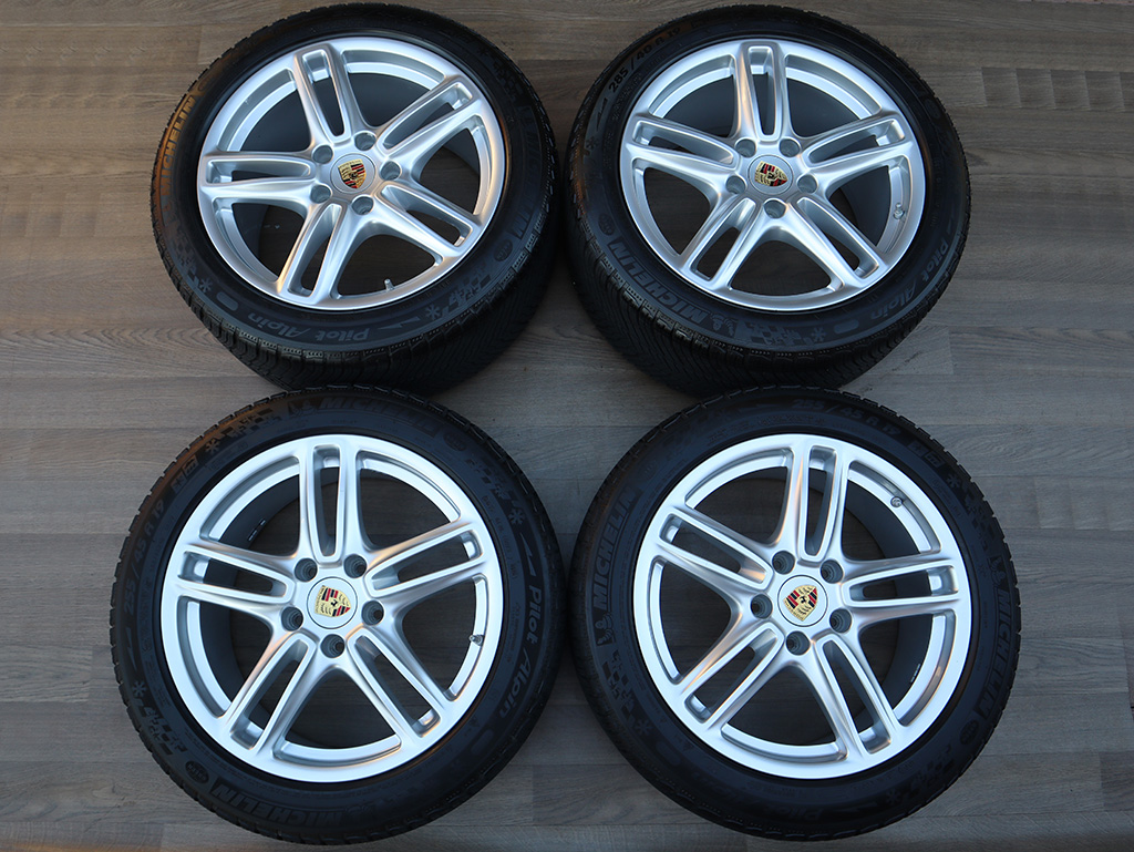 19" Alu kola = 5x130 = PORSCHE PANAMERA 970 – ZIMNÍ = ČIDLA