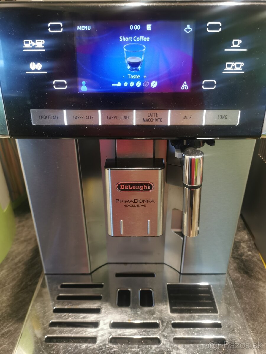 Kávovar Delonghi PRIMA DONNA EXCLUSIVE