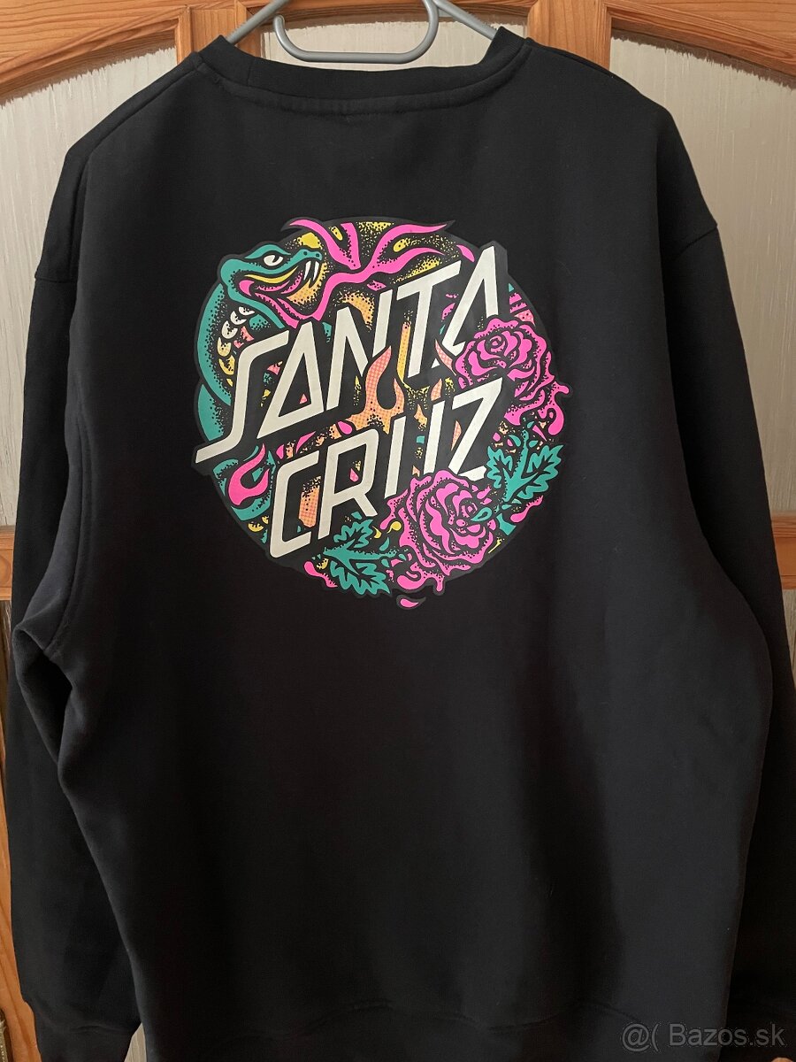 Santa Cruz Dressen Rose Skate Crew XL