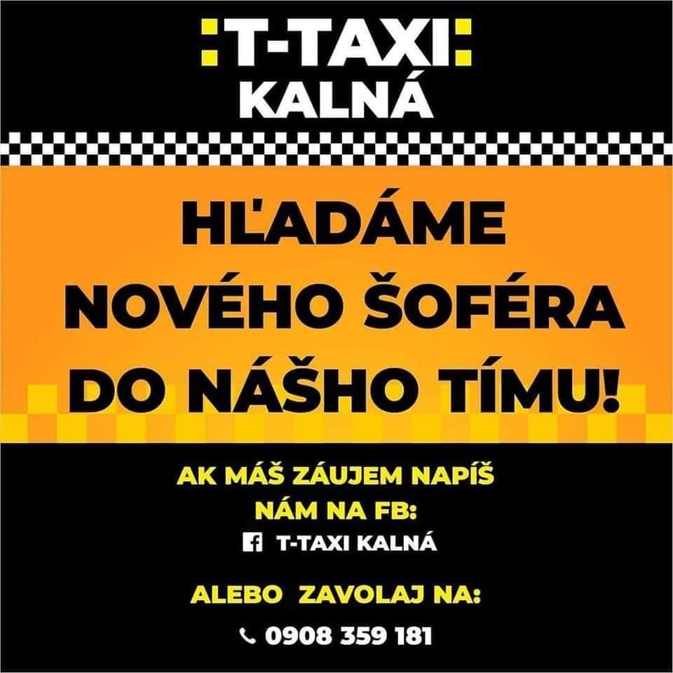 Šofér Taxislužby