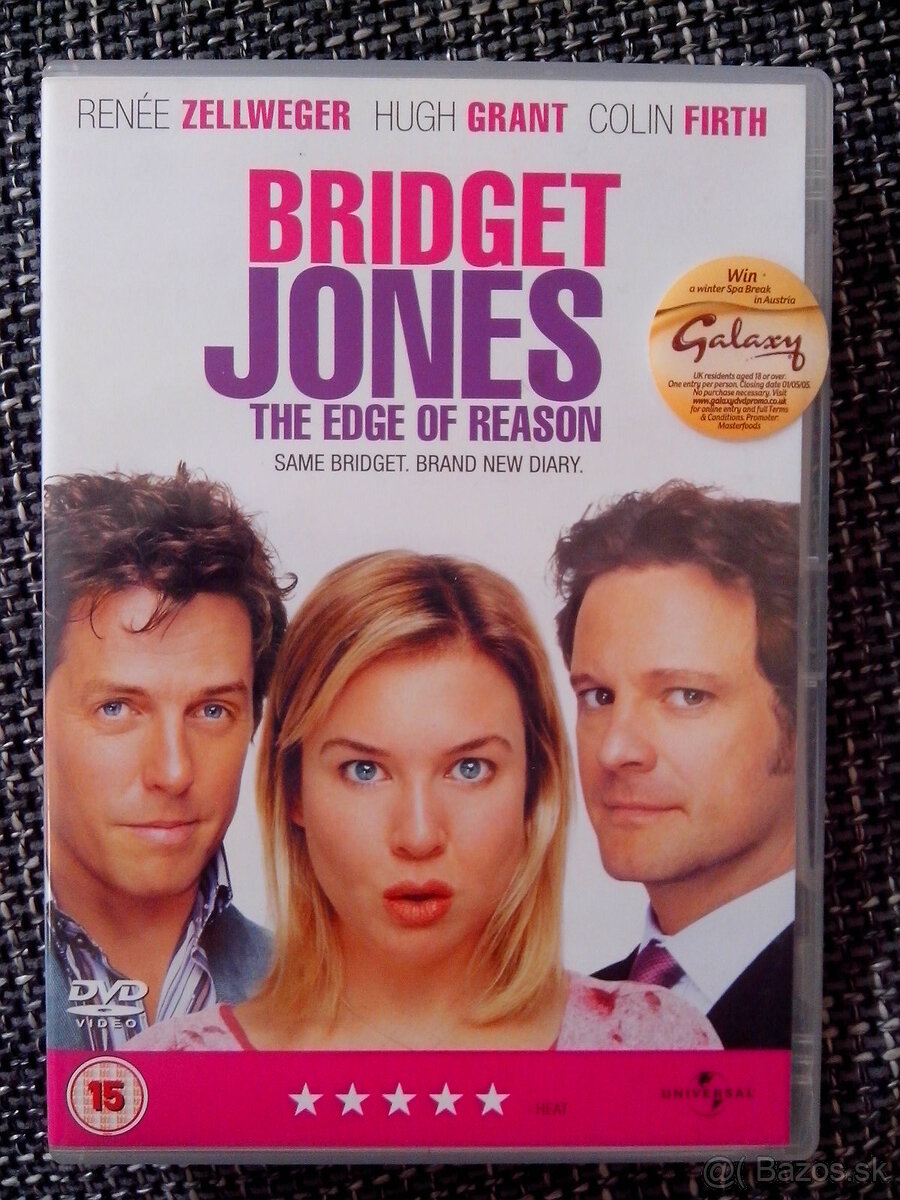 Predam original DVD - film "Bridget Jones - The Edge of Rea