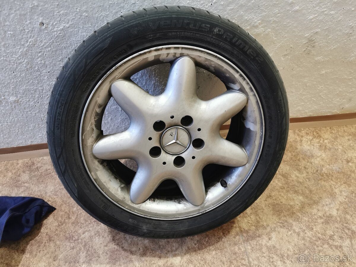 4x letné pneumatiky na hl. diskoch 205/50R16