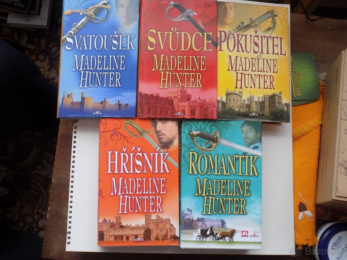 Historické romance -Kramer,Cabot,Hunter,Putney a iný