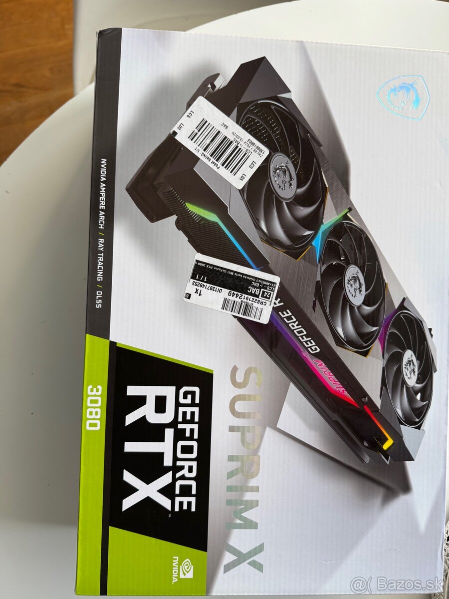 RTX 3080 SUPRIM X 12GB LHR