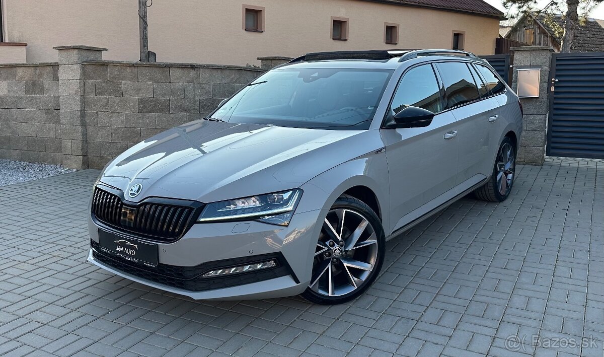 Škoda SUPERB SPORTLINE 4x4 2.0TDi DSG 147kW ŤAŽNÉ/WEBASTO