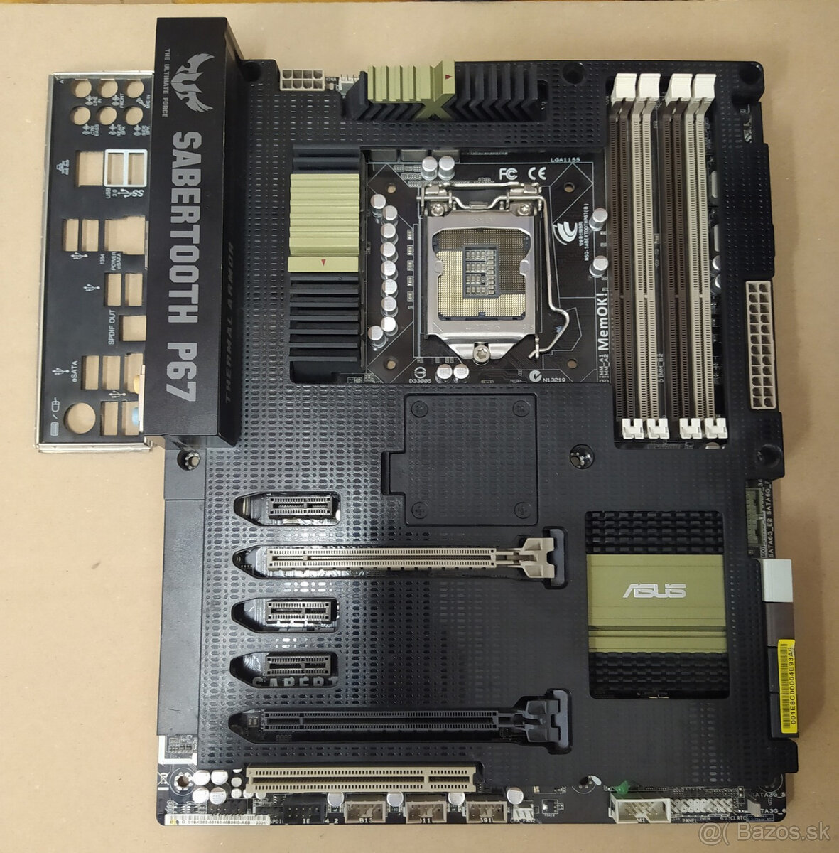 doska Asus Sabertooth P67 LGA1155