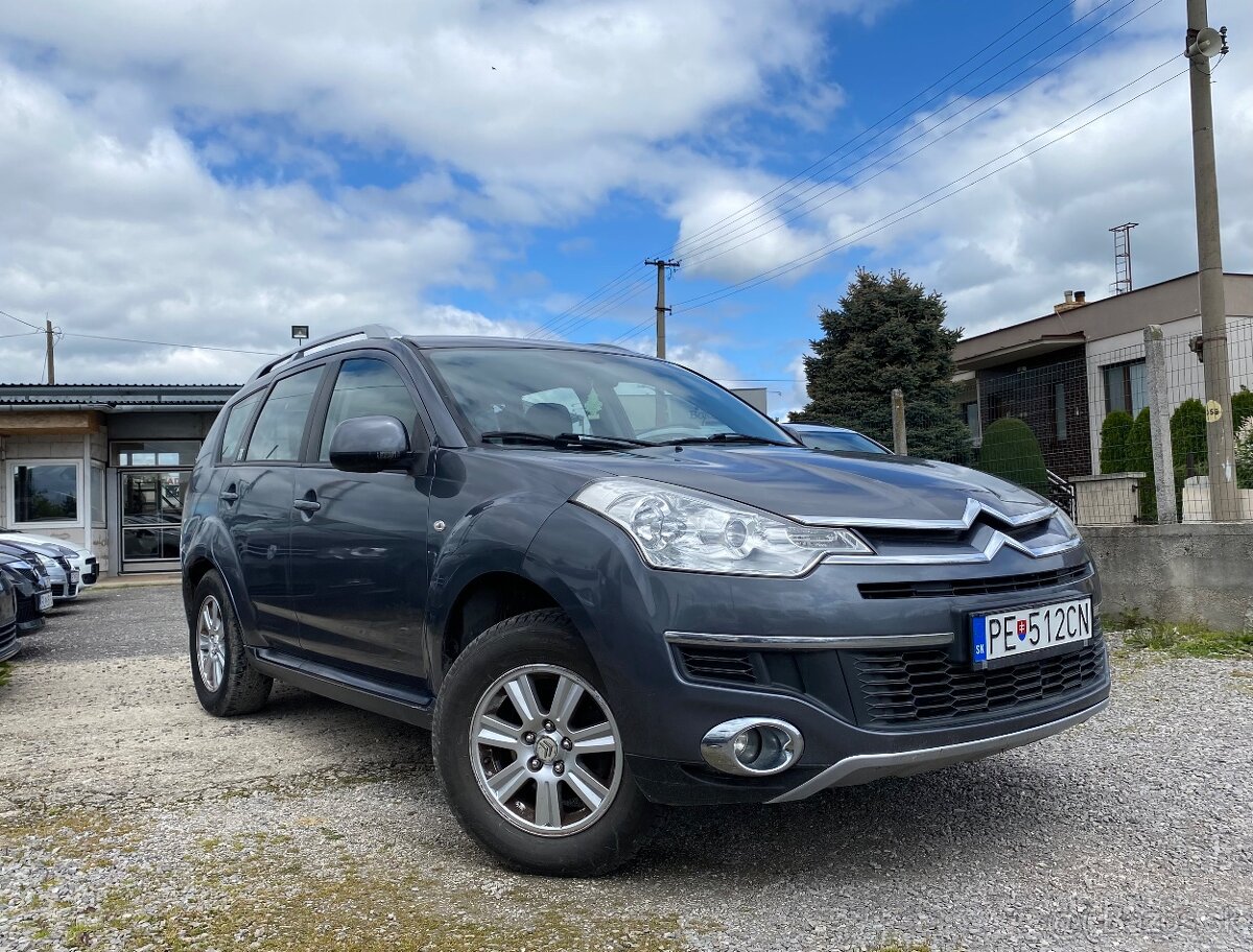 Citroen C-Crosser 2.2HDi 115kW, 4x4, 7-miestne