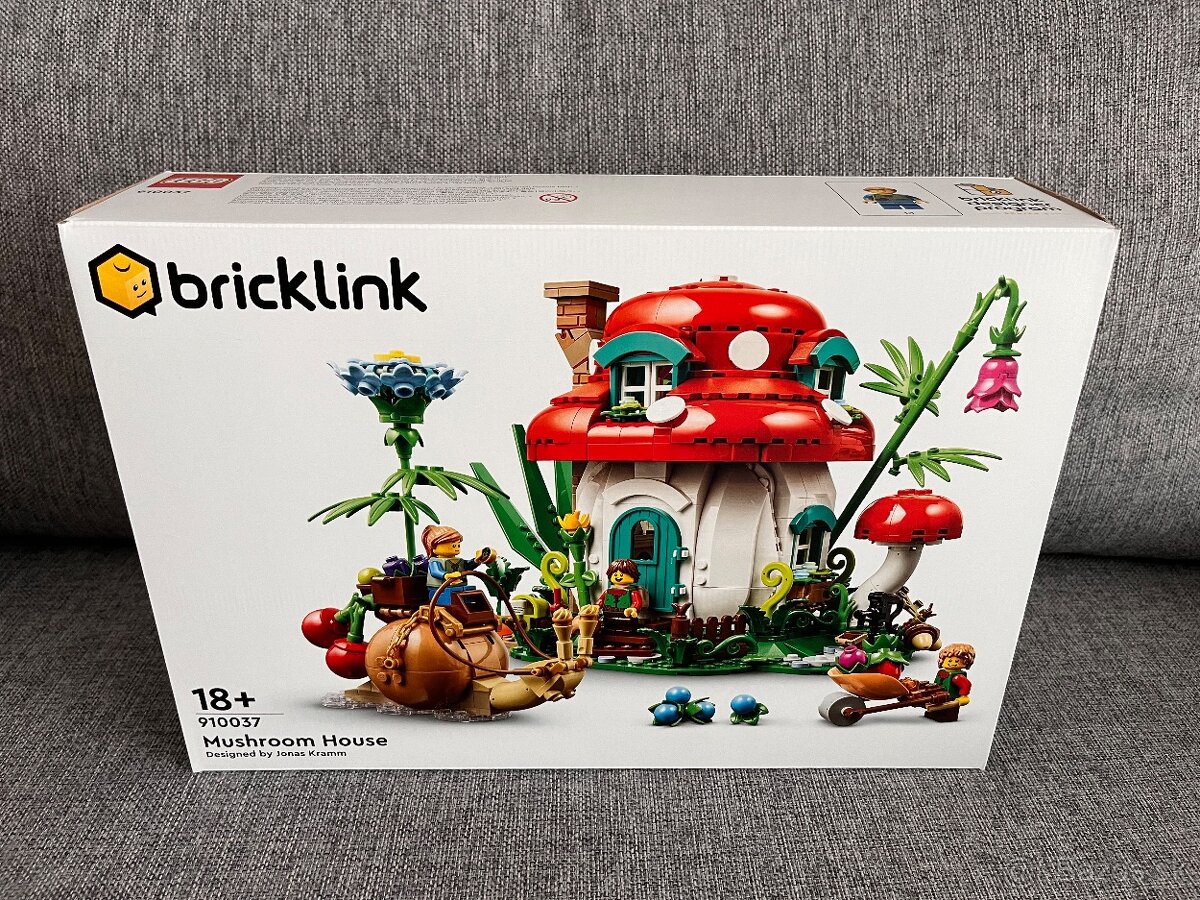 Lego Bricklink Mushroom house 910037