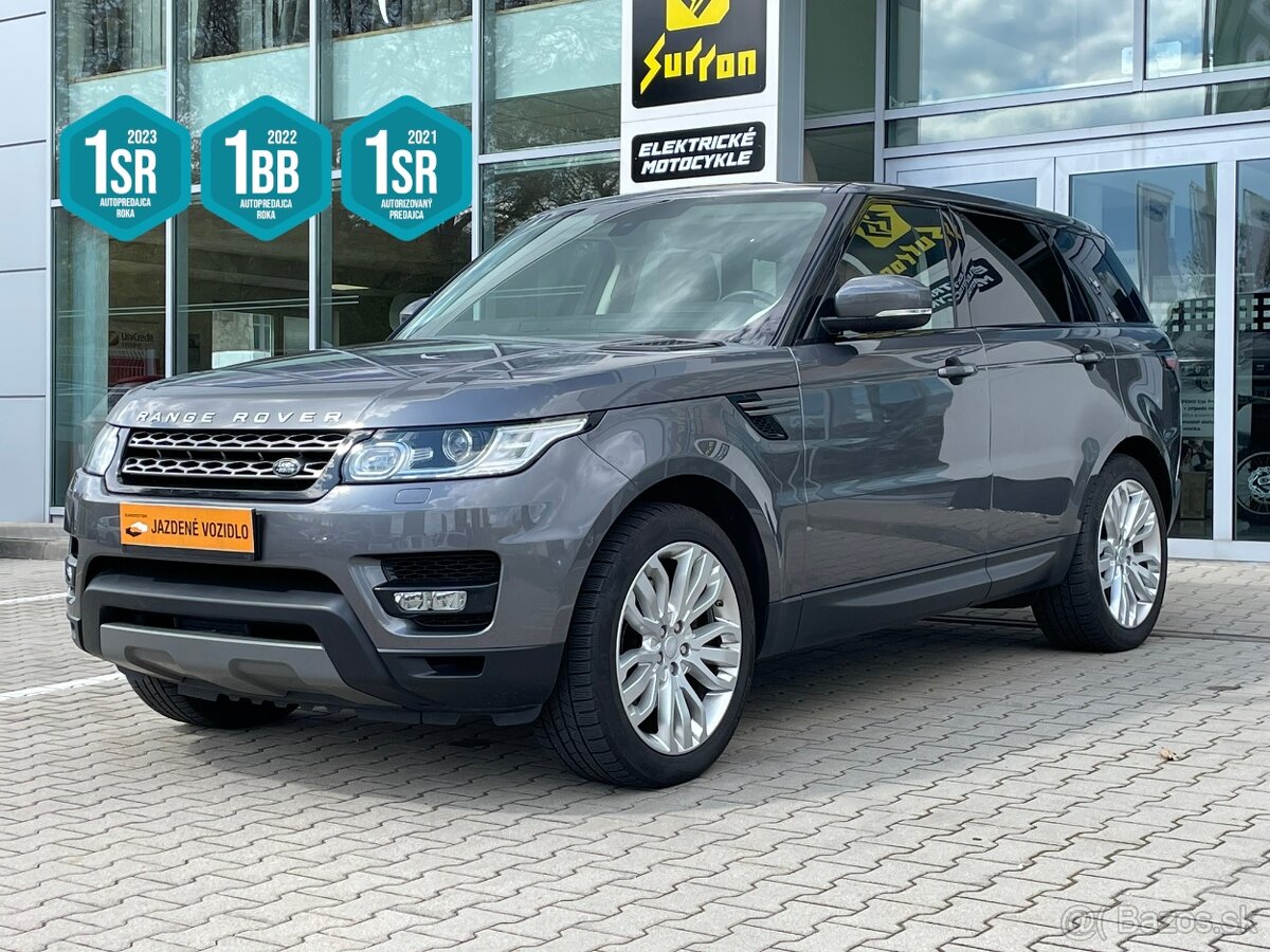 LR Range Rover Sport 3,0 V6 SUPERCHARGED nové v SR