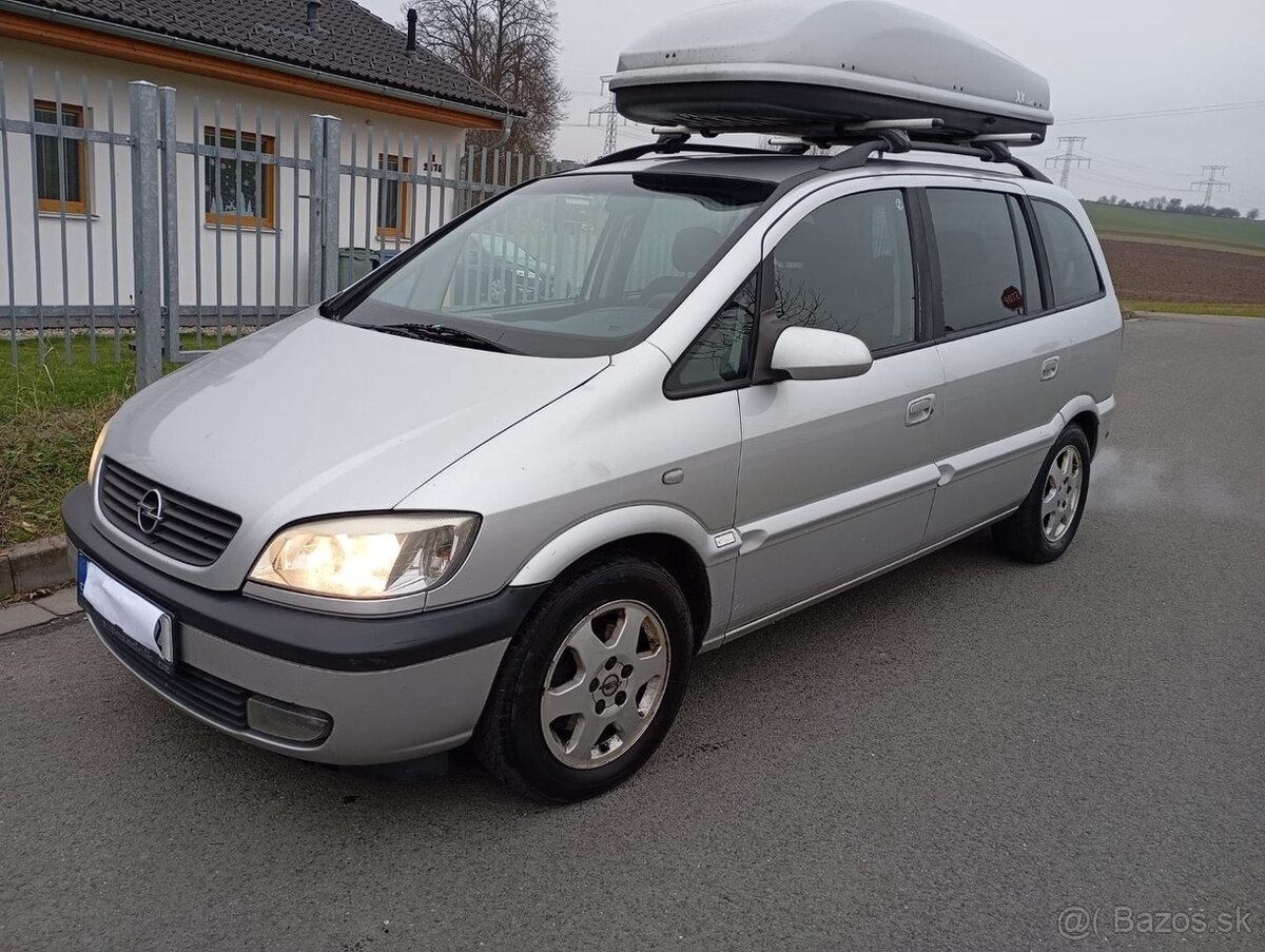 Opel Zafira A 7míst LPG