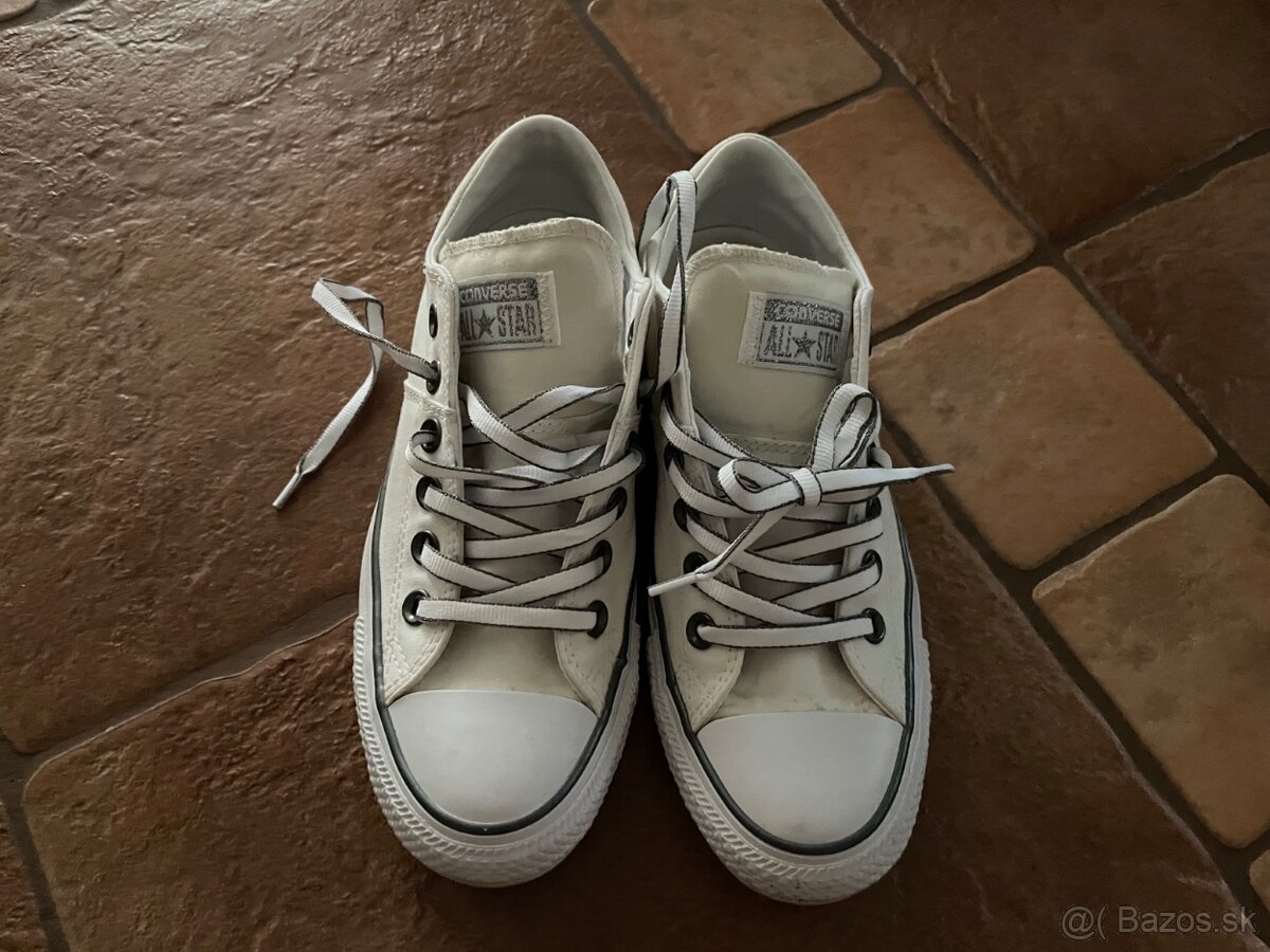 Biele tenisky Converse vel. 38