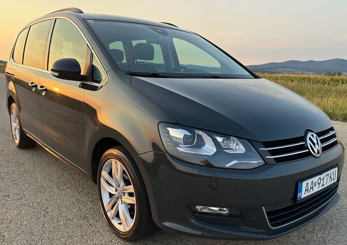 Volkswagen Sharan 2.0 CR 103 kW , prvá evidencia 5/2015