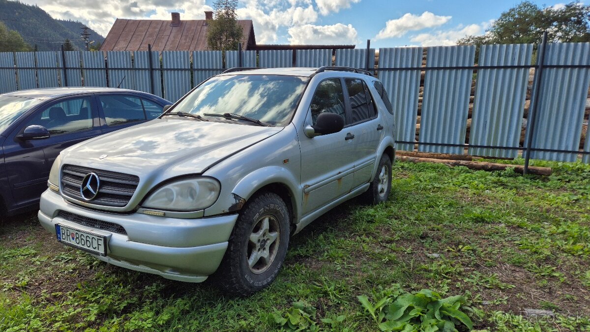 Predam Mercedes ml320 160kw benzin+plyn