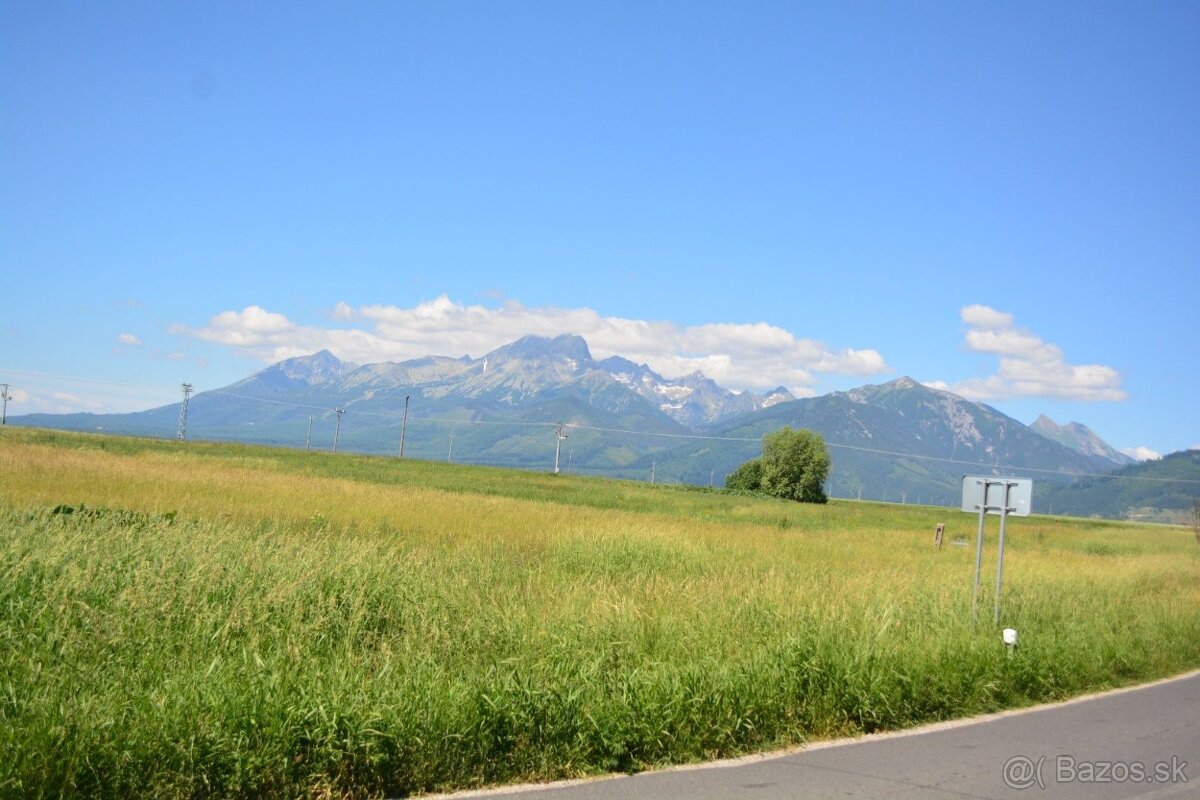 Na predaj pozemok Slovenská Ves okres Kežmarok