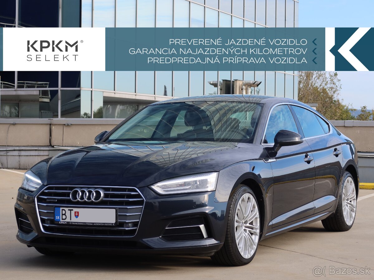 Audi A5 Sportback 40 2.0 TDI Sport quattro S tronic,od. DPH