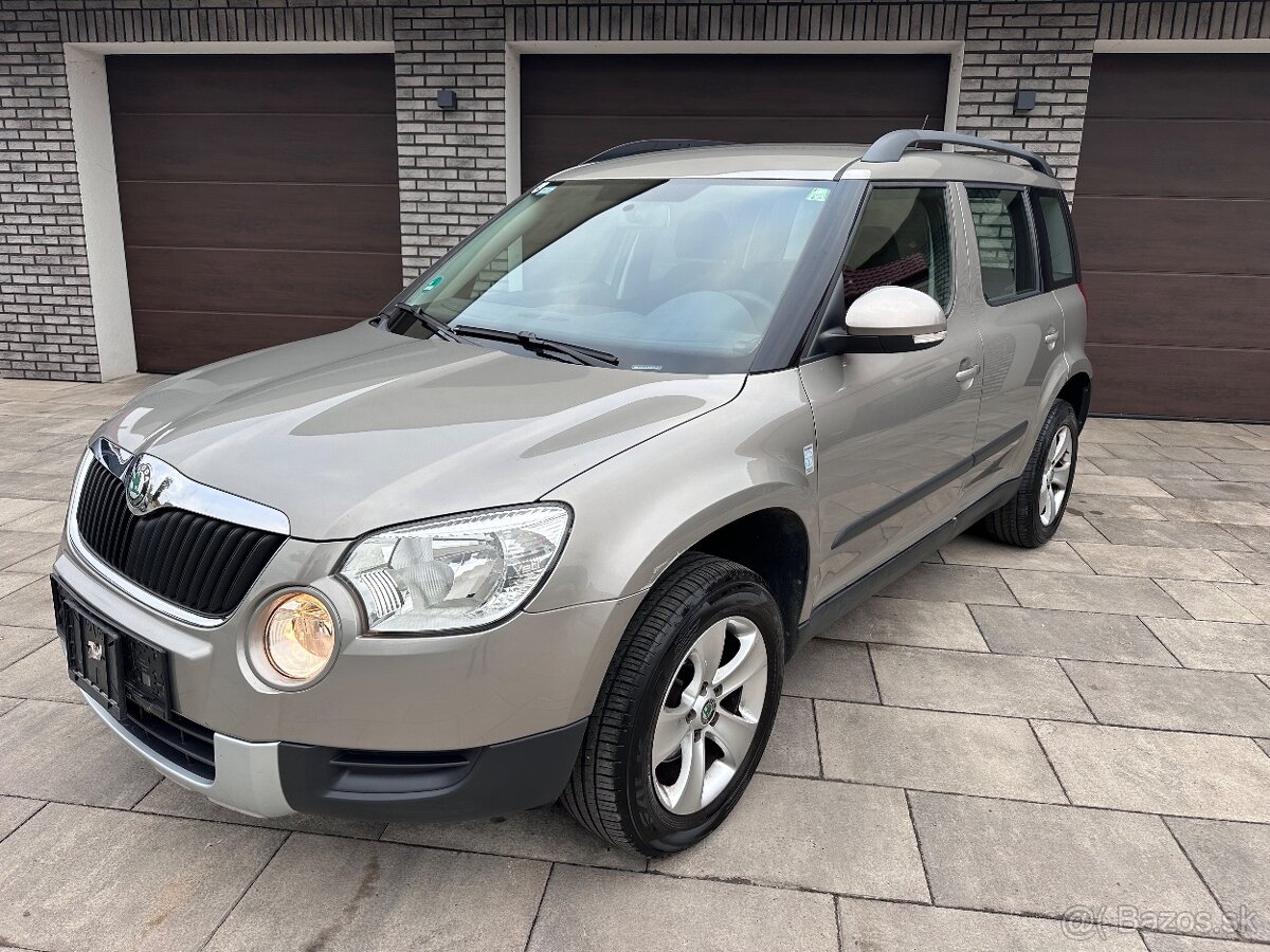 Škoda Yeti 1.2 TSI 77kw (vyhrievane sedadla)