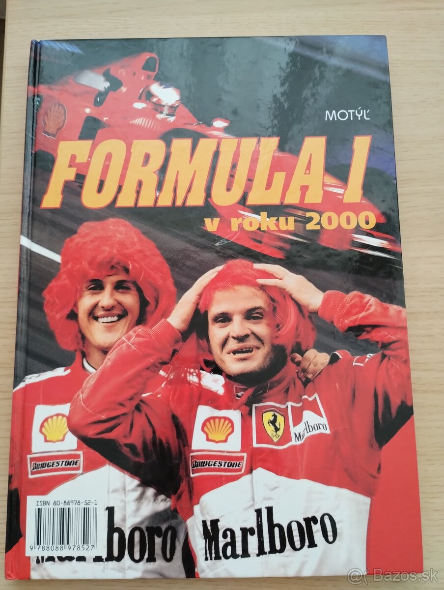 Kniha FORMULA 1 v roku 2000