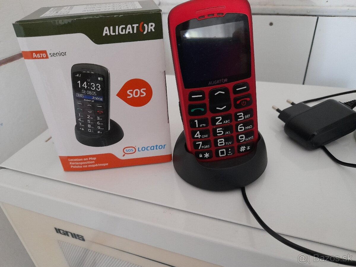 Mobilny telefon Alígator