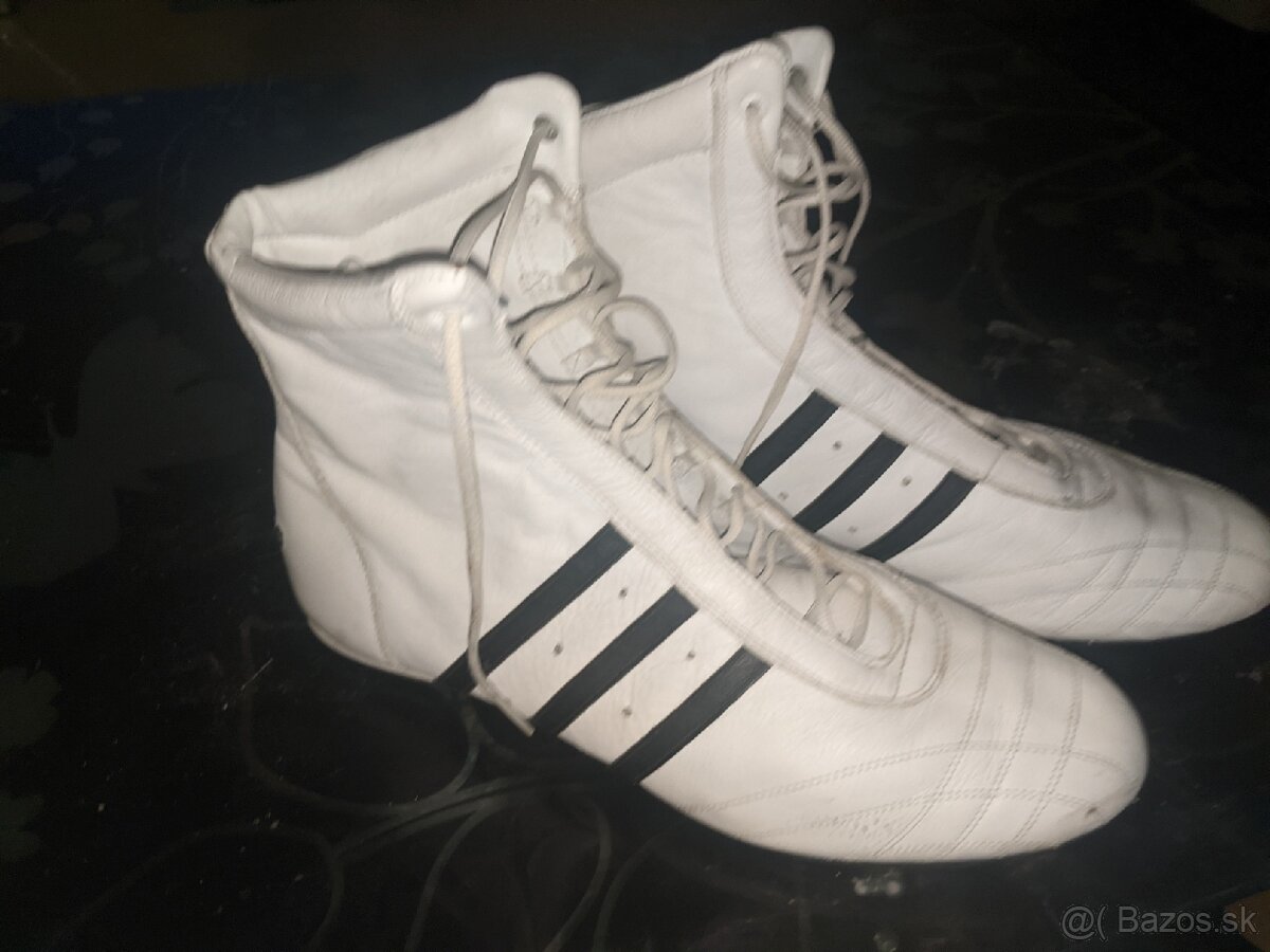 Y2K Adidas Vintage Leather Boxing Boots