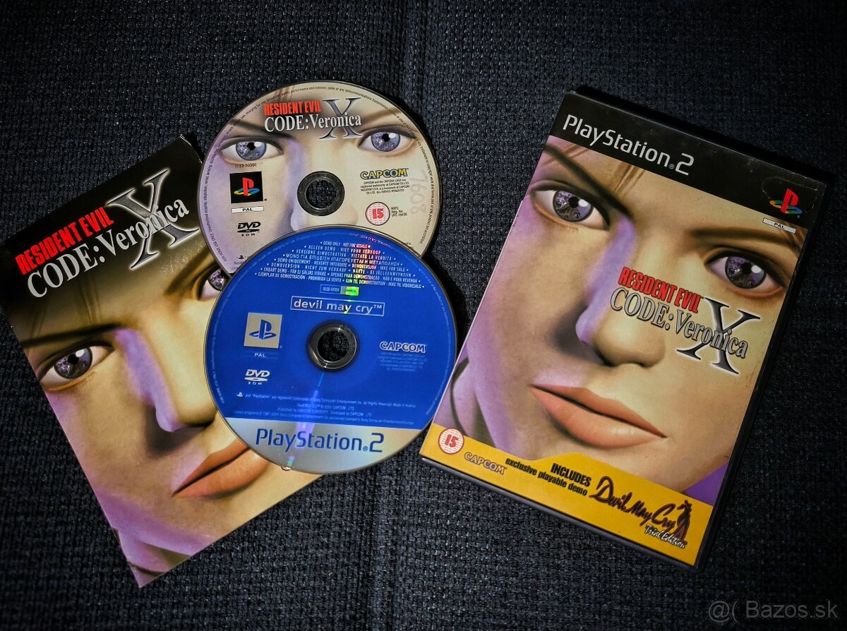 Resident Evil Code Veronica X PS2