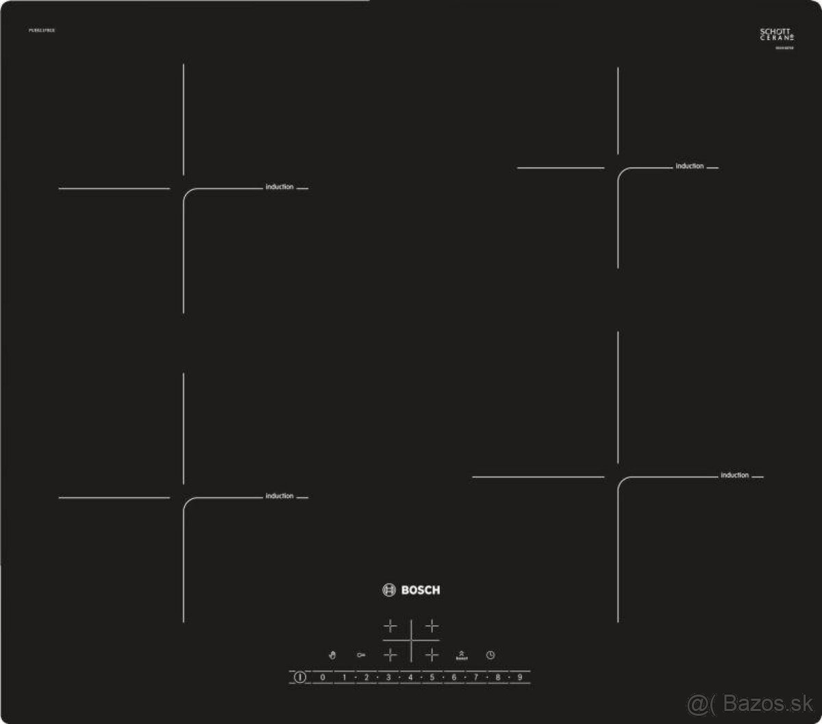 Indukčná rúra  BOSCH PUE611FB1E