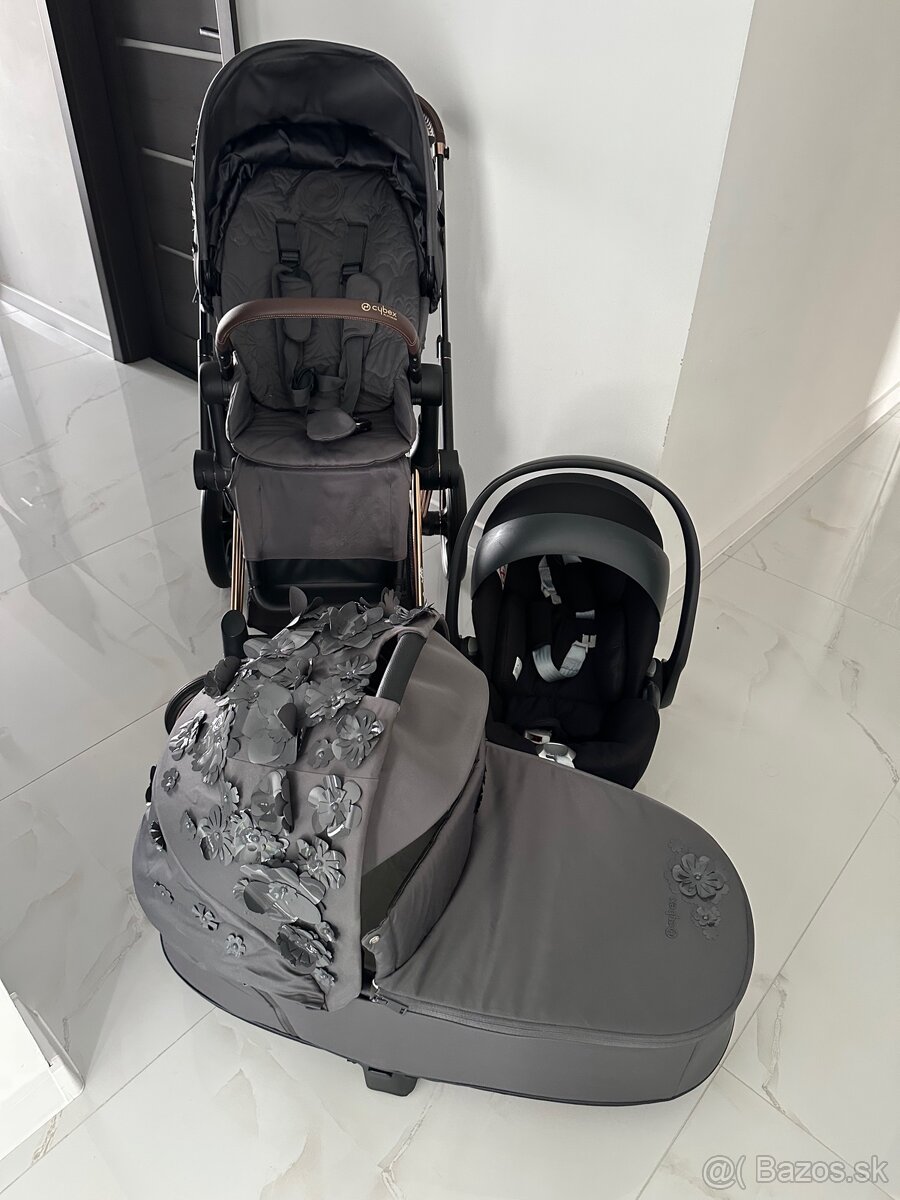 Cybex priam simply flowers, cybex cloud z2 i-size