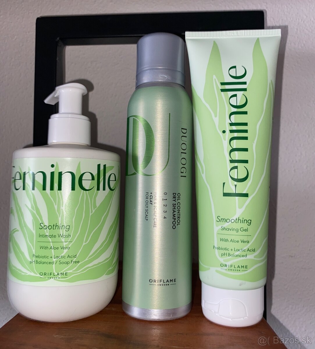 Oriflame-Feminelle-intimny gel,gel na holenie,suchy sampon