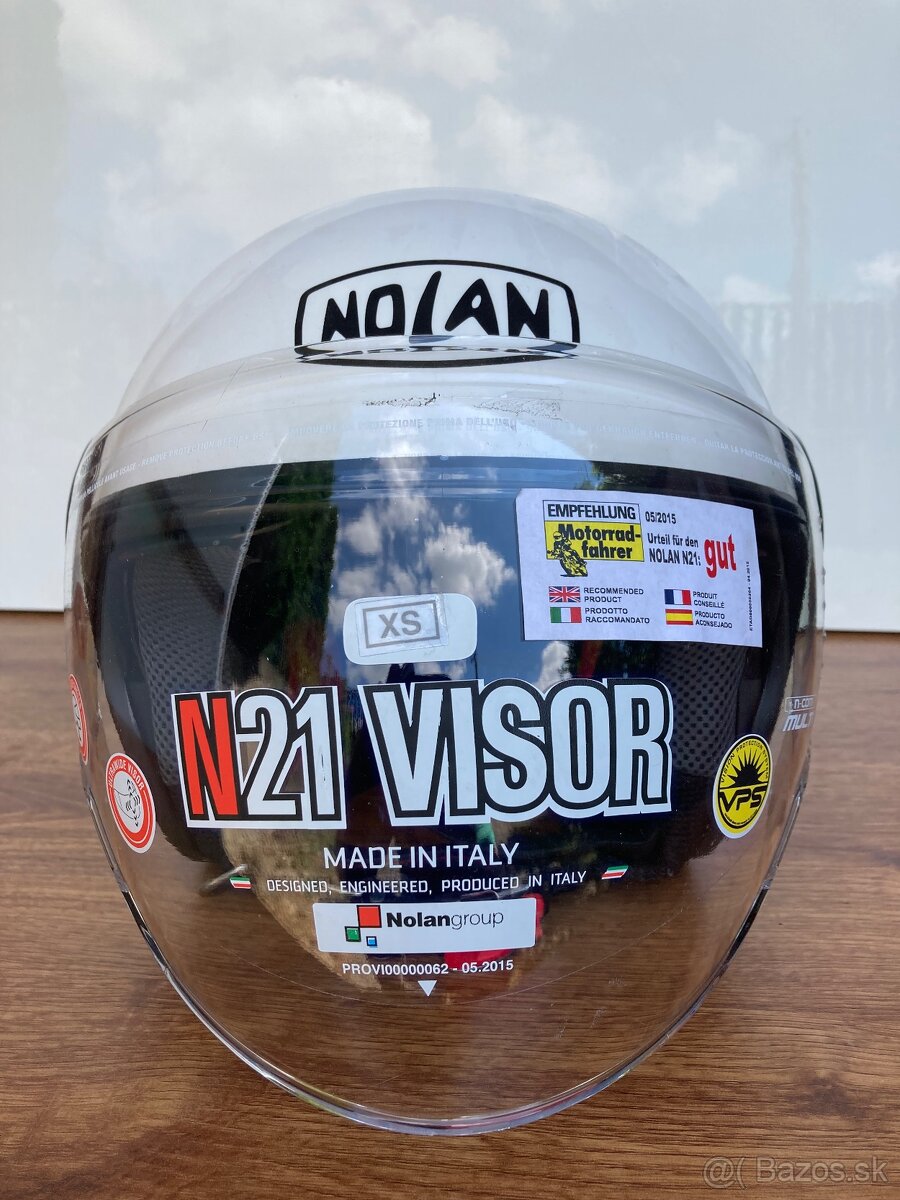 Nová motorkárska  prilba Nolan N21 Visor