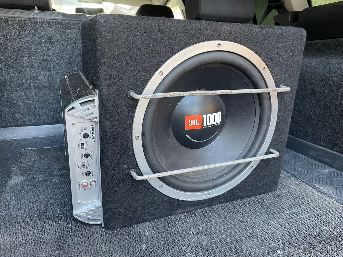 Subwoofer JBL 1000w+zosilňovač