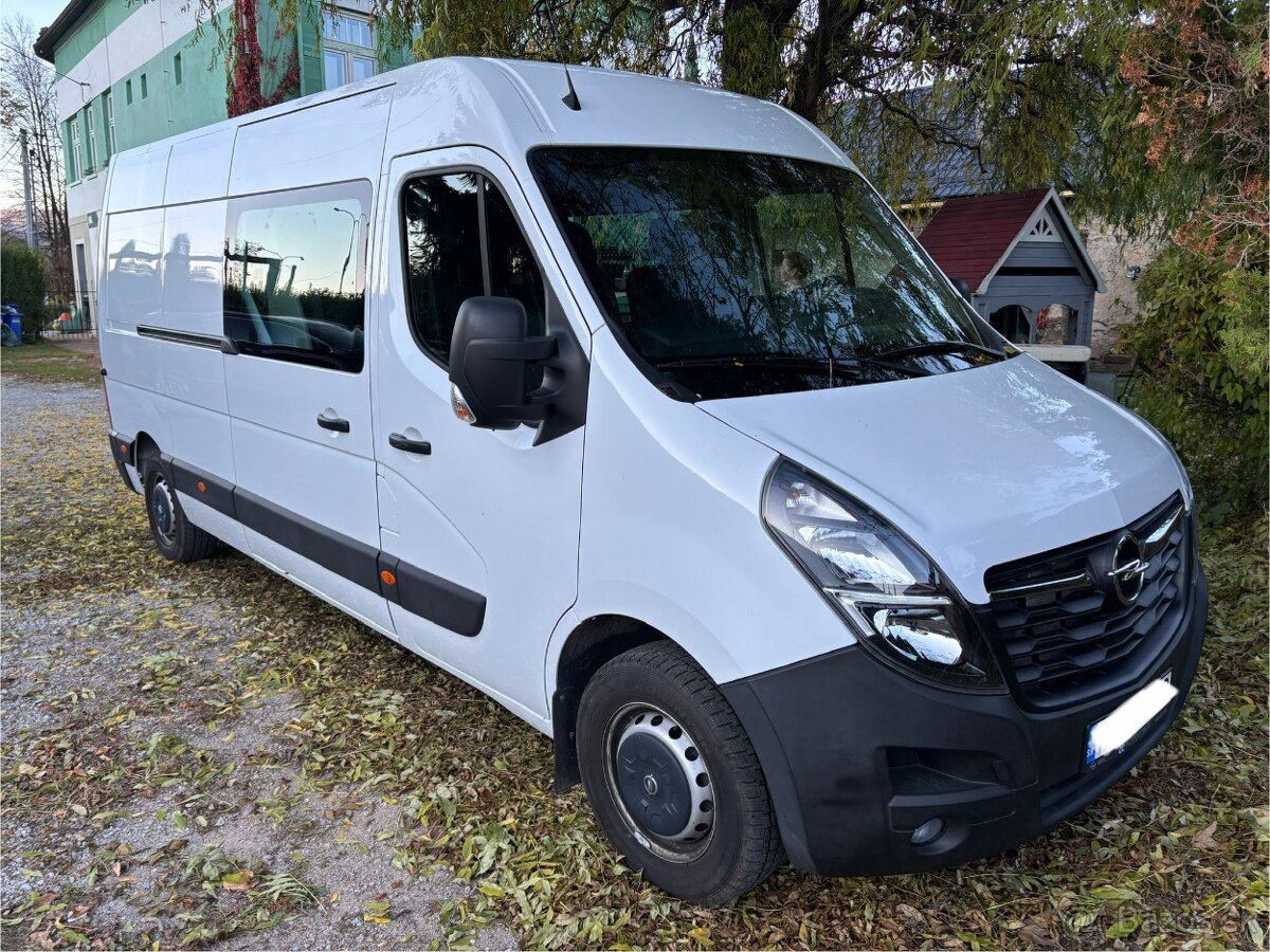 Predám Opel Movano CrewVan L3H2 180k 3,5t FWD-SRW 2,3 DT MT6