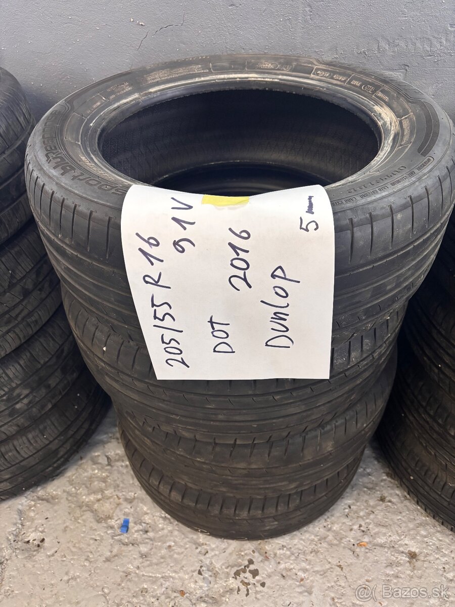 Dunlop 205/55R16 letne