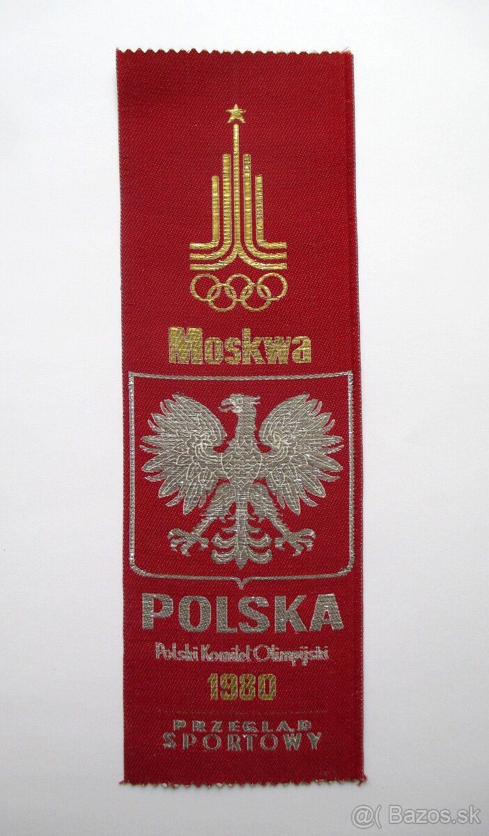 Vlajka – Poľsko – Olympijské hry, Moskva 1980