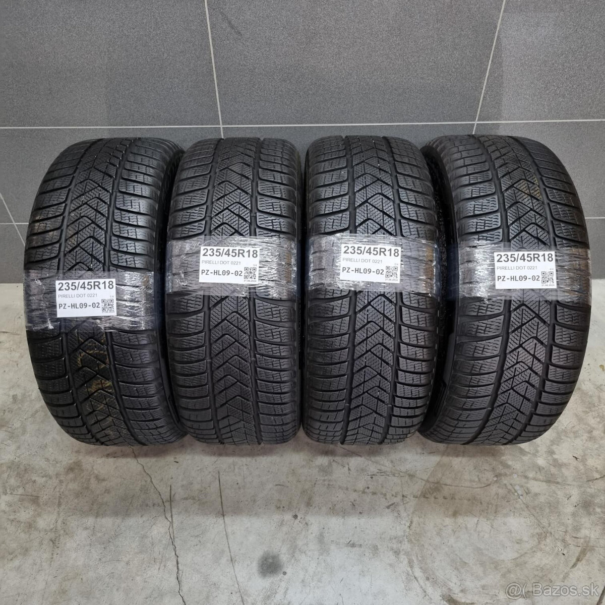 Zimné pneumatiky 235/45 R18 PIRELLI DOT0221