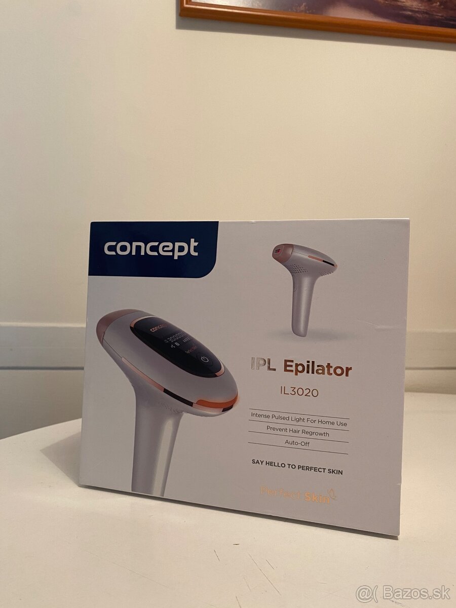 Predám CONCEPT IPL EPILATOR IL3020 Perfect skin