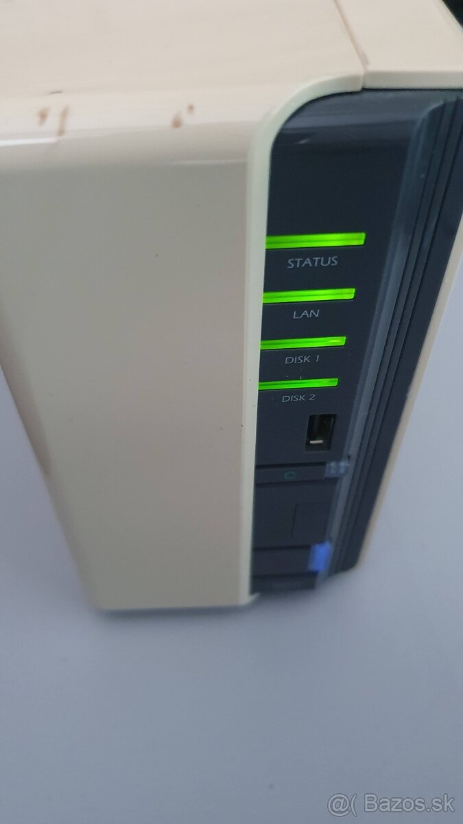 Predam NAS Synology 211, 2x4TB hdd