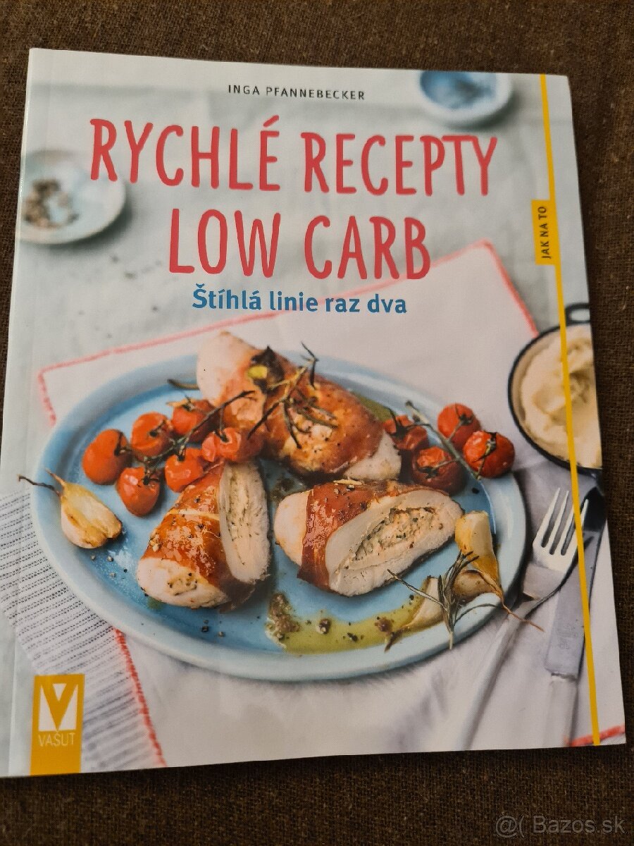 Predám knihu Rychlé recepty low carb