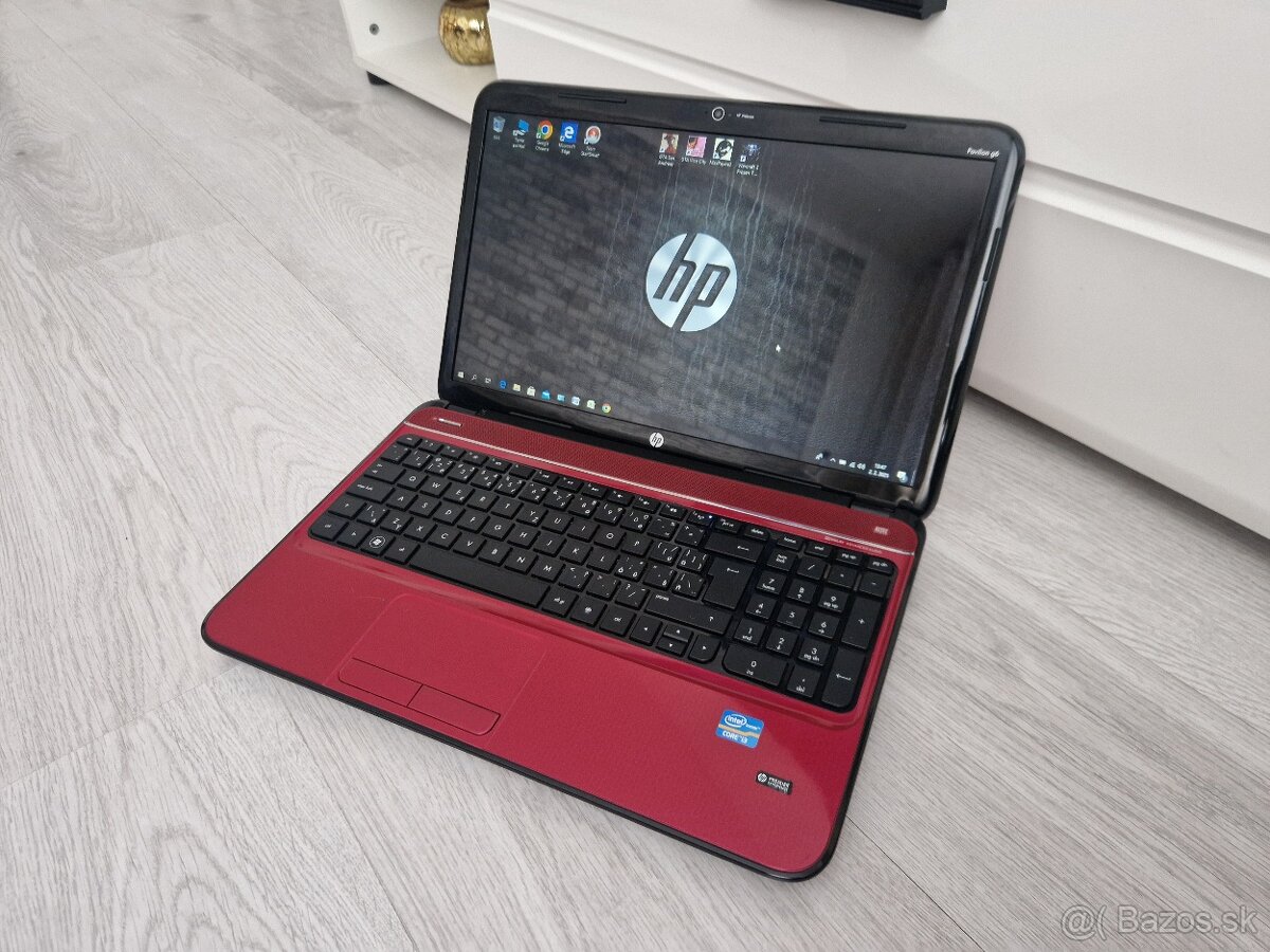 HP Pavilion G6 Red 15,6" i3,8gbRAM,SSDhdd