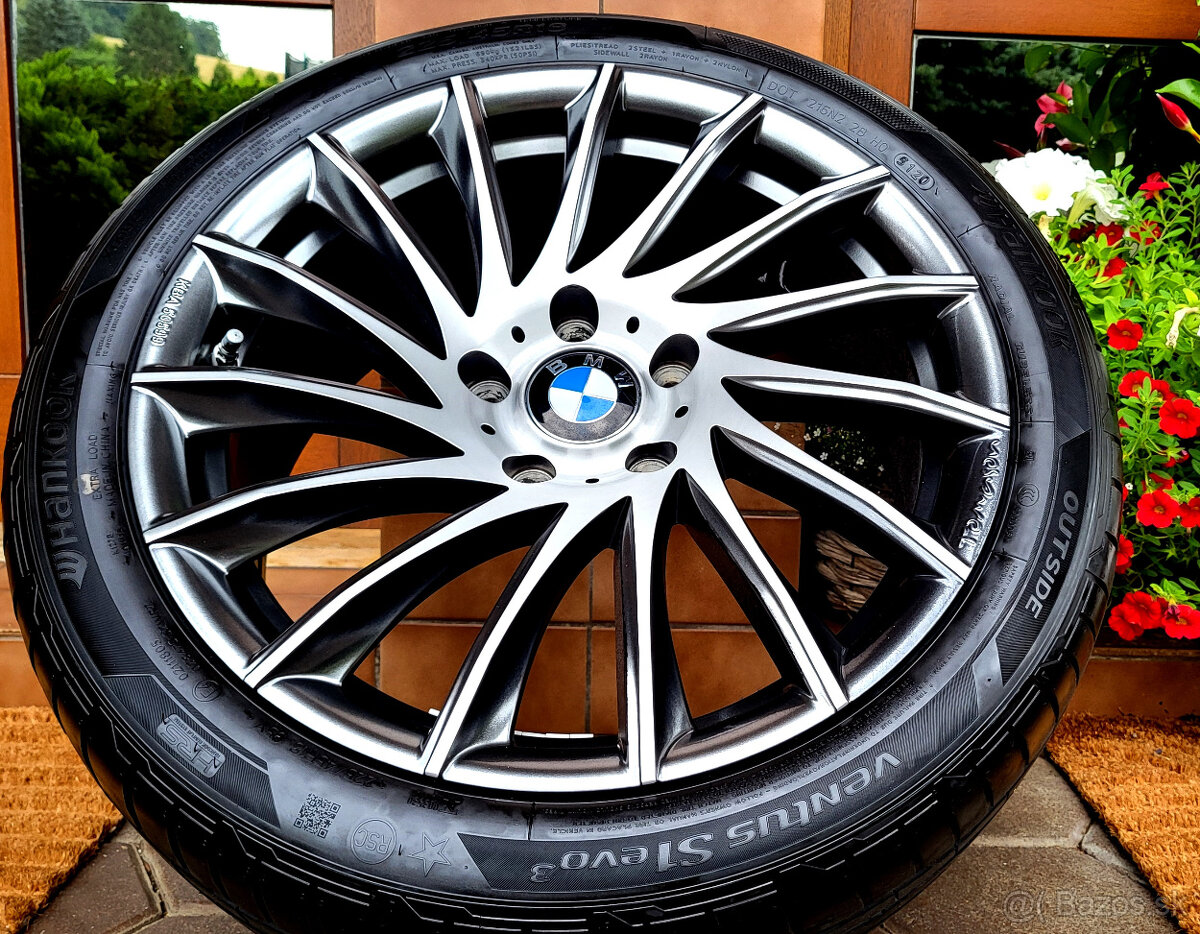 alu R18 5x120, pneu 225/45 RFT, BMW X1, rada 3