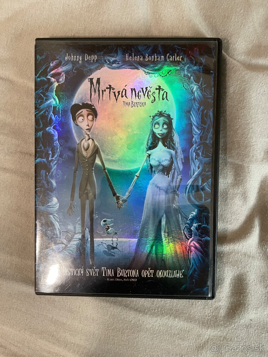 DVD Mŕtva nevesta Tima Burtona