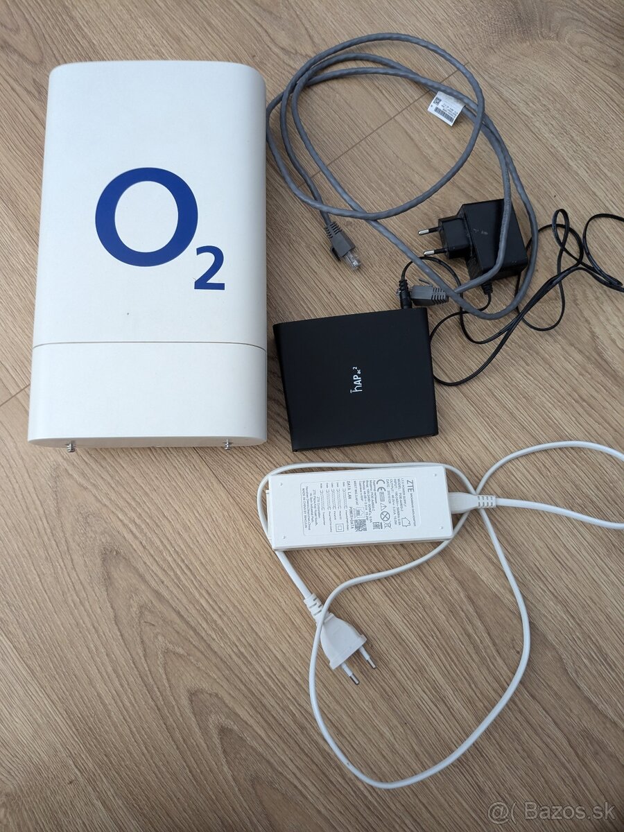 O2 4G/LTE internet ZTE + Mikrotik router