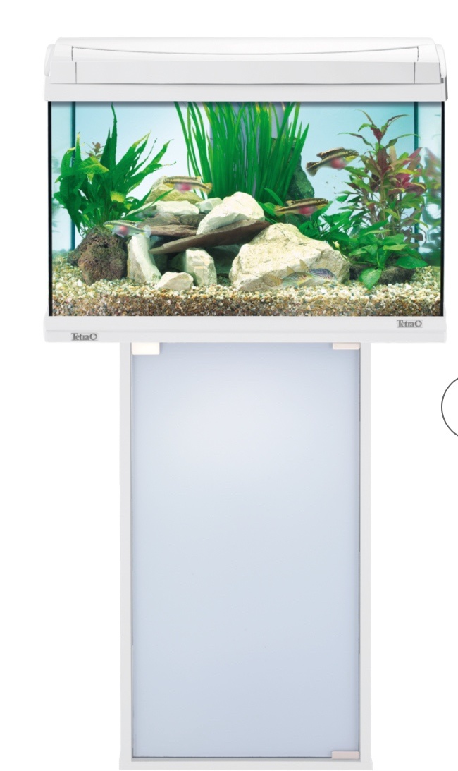 TETRA AquaArt akvarium LED biele 60l