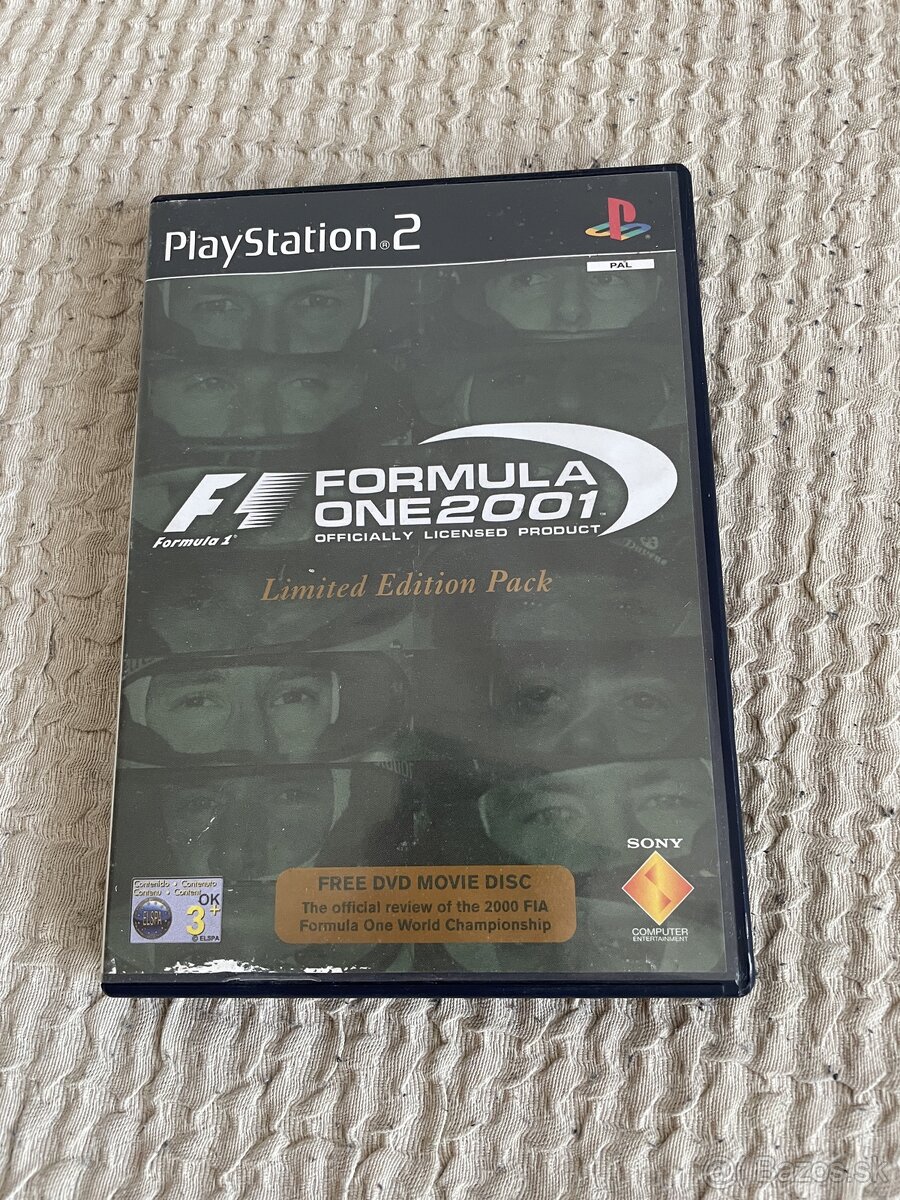 F1 2001 limited edition ps2