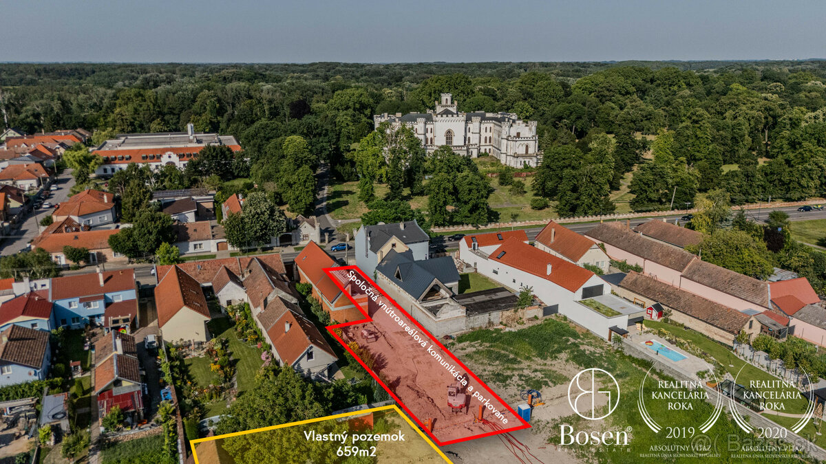 BOSEN | Na predaj:  Pozemok určený na stavbu RD,  Rusovce