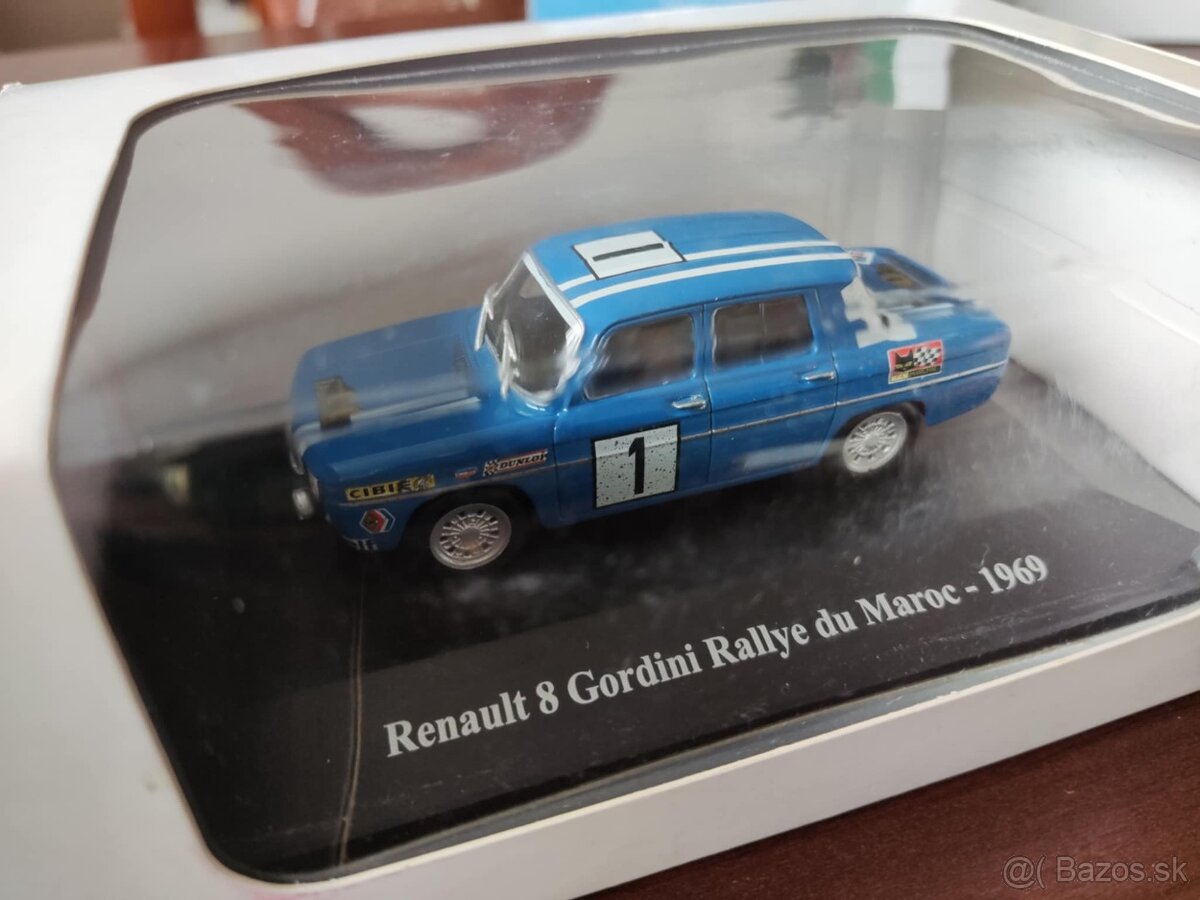 Renault 8 Gordini Rallye du Maroc 1969 1:43