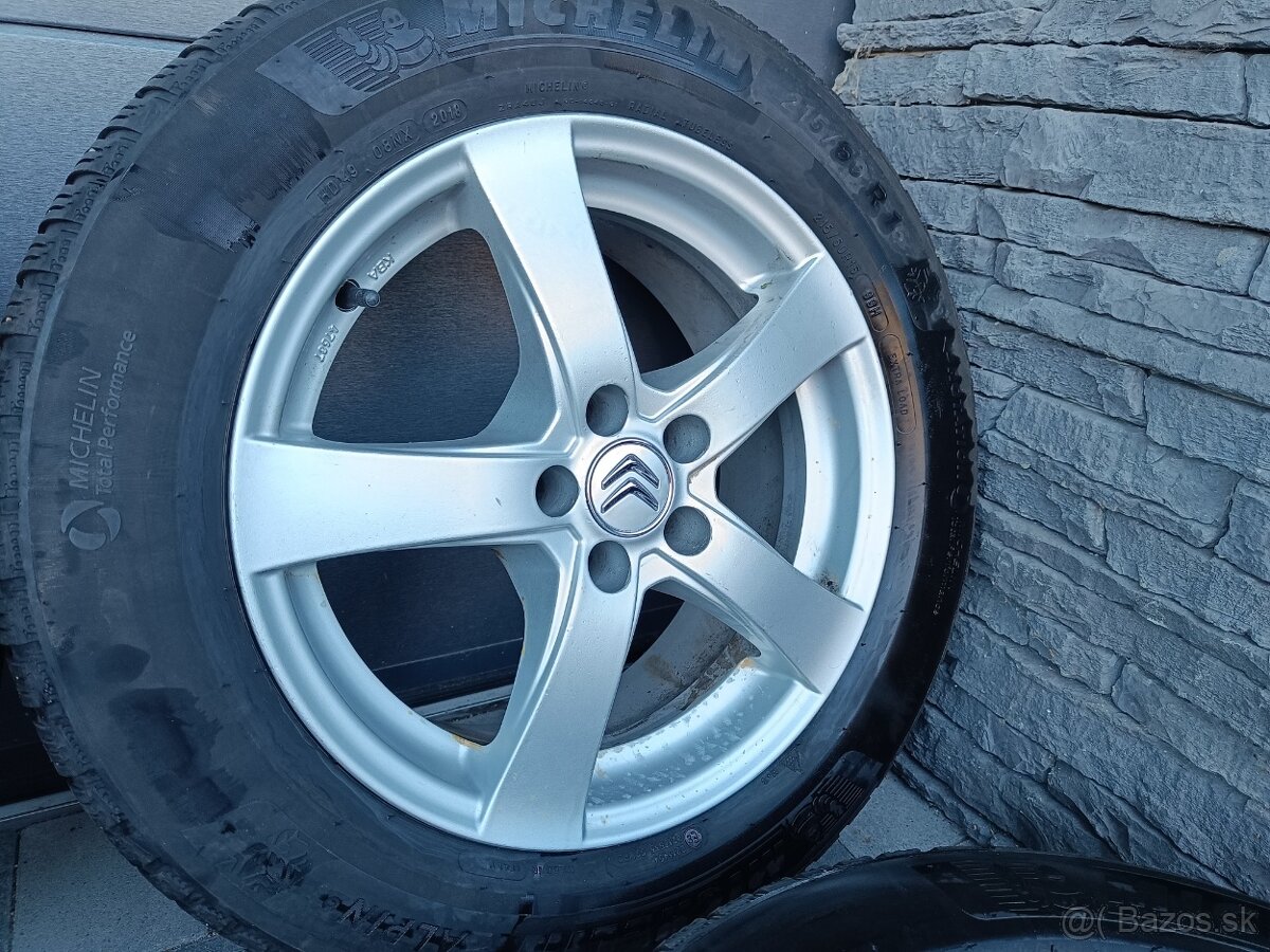 Zimná sada 16" 5x98 215/60 R16 Michelin