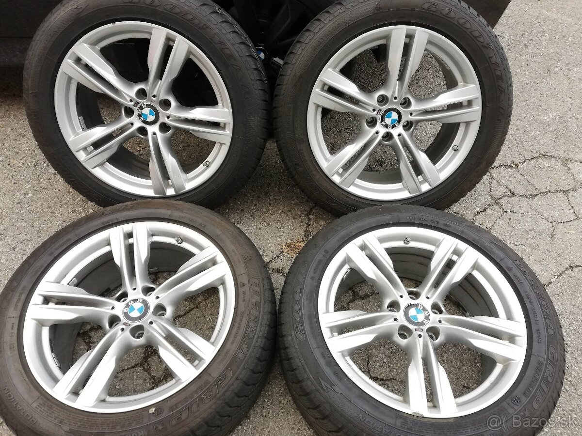 Alu disky 5x120 na BMW X5, X6 zimné pneumatiky 255/50 r19