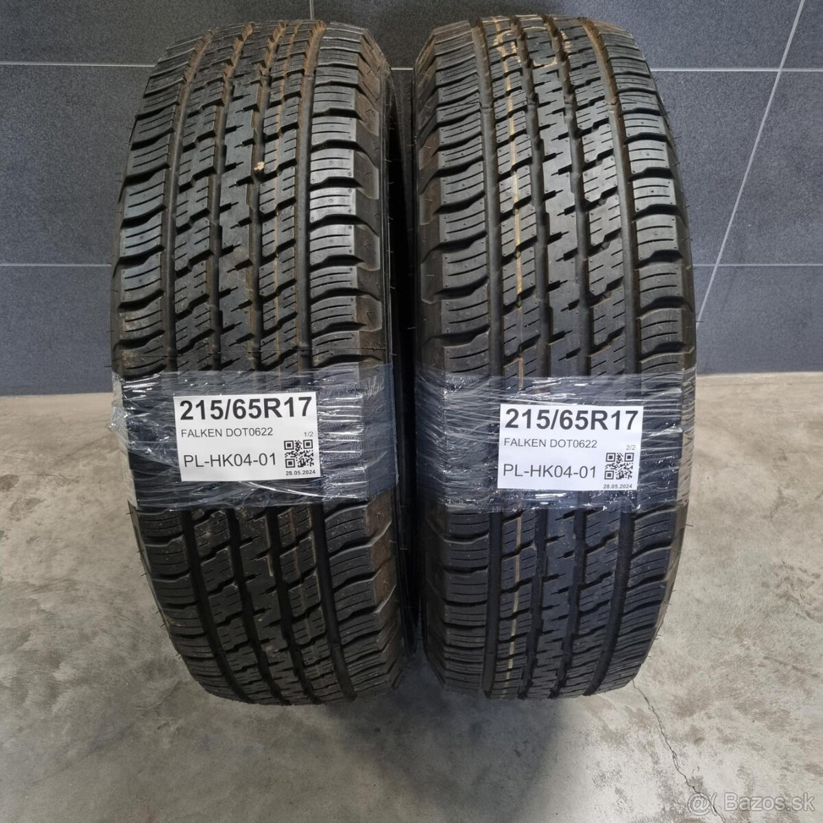 Letné pneumatiky 215/65 R17 FALKEN DOT0622